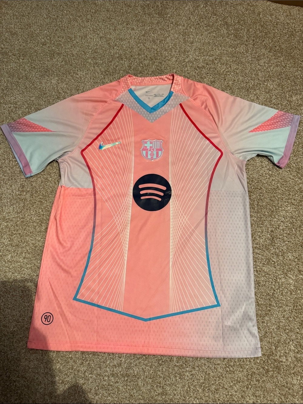 Nike FC Barcelona 2025/2026 Lamine Yamal #10 Special Edition Men’s Soccer Jersey - Picture 3 of 9